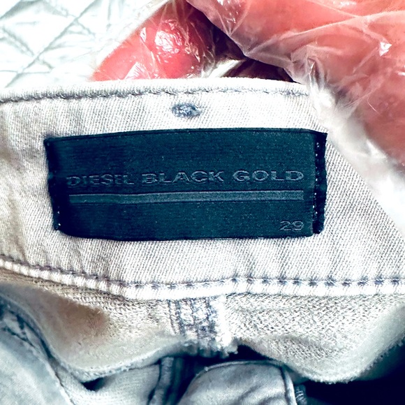 Men’s Diesel Black Gold jeans lightly used size 29 waist - Picture 2 of 6